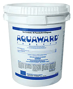 AQUAWARD® Chlorination Tablets - 100 Pound Drum