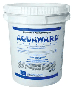 AQUAWARD® Chlorination Tablets - 100 Pound Drum
