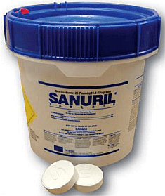 Copy of SANURIL® Chlorination Tablets - 25 Pound Pail
